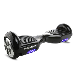 VORCOOL Two Wheels Electric Drifting Board Smart Self Balancing Scooter with Carry Bag / LED Light / US-plug Power Adapter (Black)